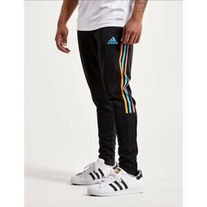 Adidas Tiro Men's Large Black Athletic Track Pants Training Tapered Soccer